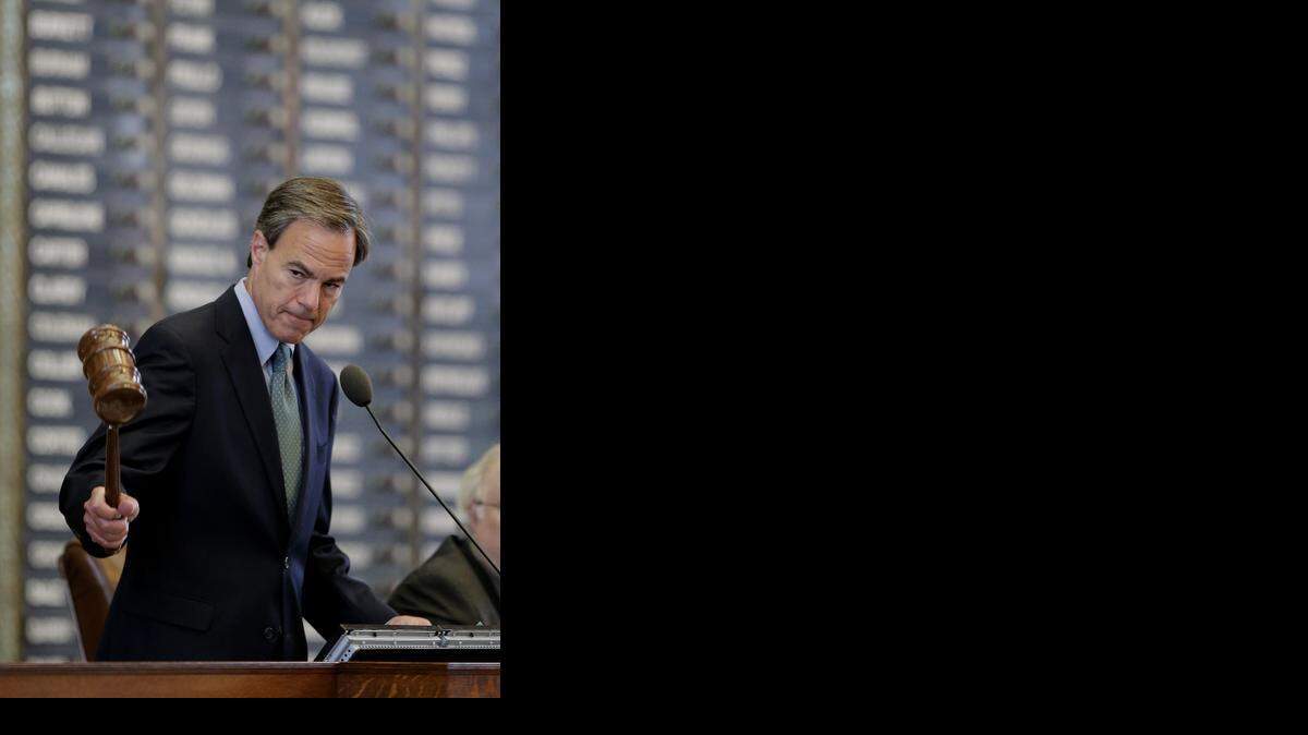 
Speaker of the House Joe Straus, R-San Antonio
