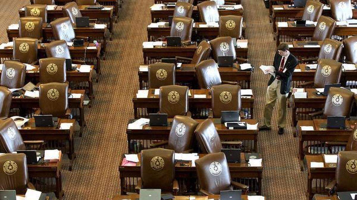 The Texas House chamber.