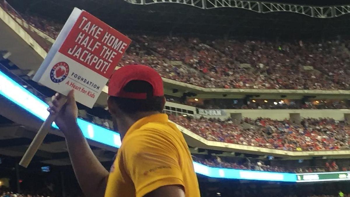 Charitable raffles are offered at a number of professional sporting events in Texas — including Rangers games. Lawmakers are considering letting more sporting events do the same thing.