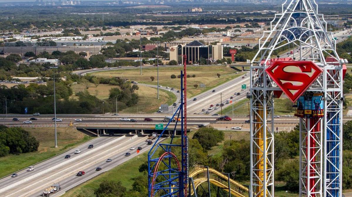 Six Flags Over Texas and other entertainment venues draw short-term visitors to Arlington.