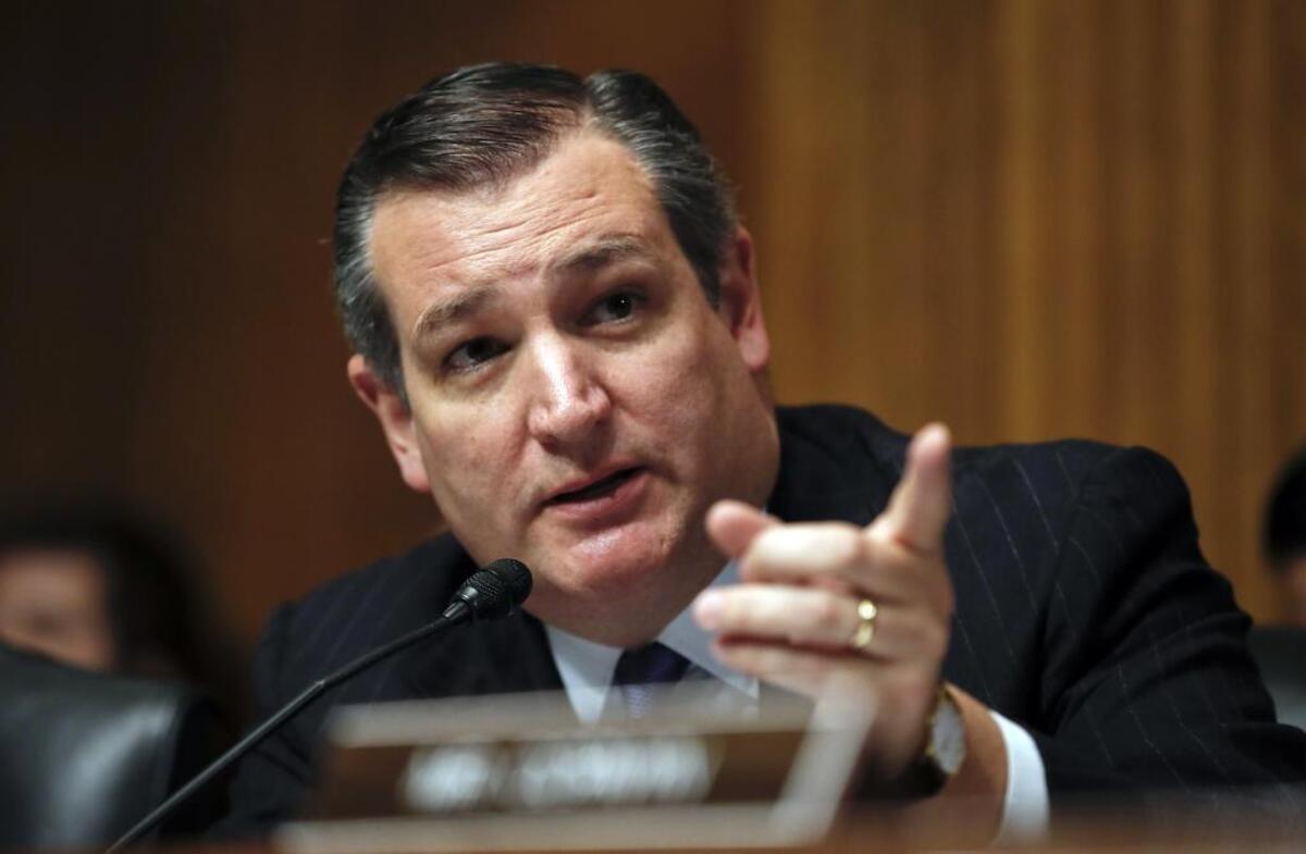 U.S. Sen. Ted Cruz of Texas