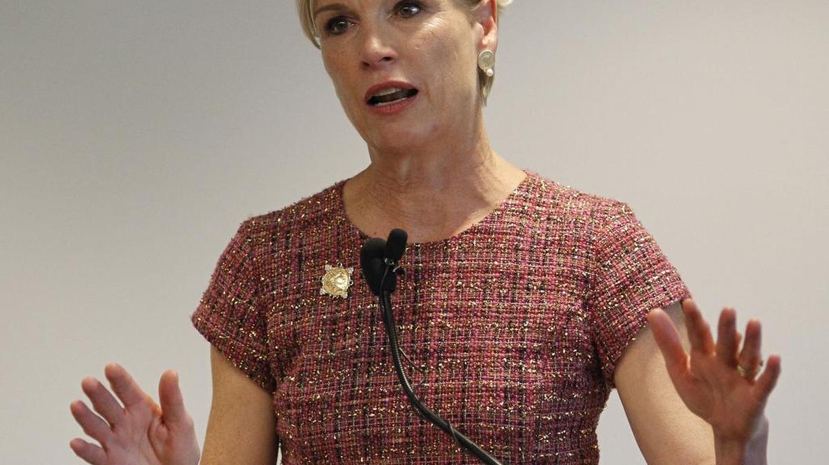 Cecile Richards in 2015, when she was president of Planned Parenthood Federation of America (file).
