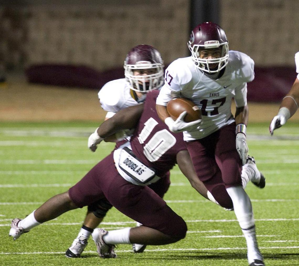 High school football is king in Ennis, but much of the conversation Friday was about Joe Barton and his nude photo.