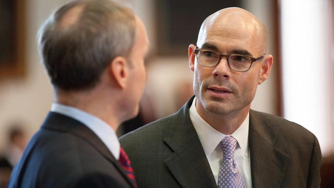 State Rep. Dennis Bonnen, R-Angleton, on the House floor, May 13, 2015