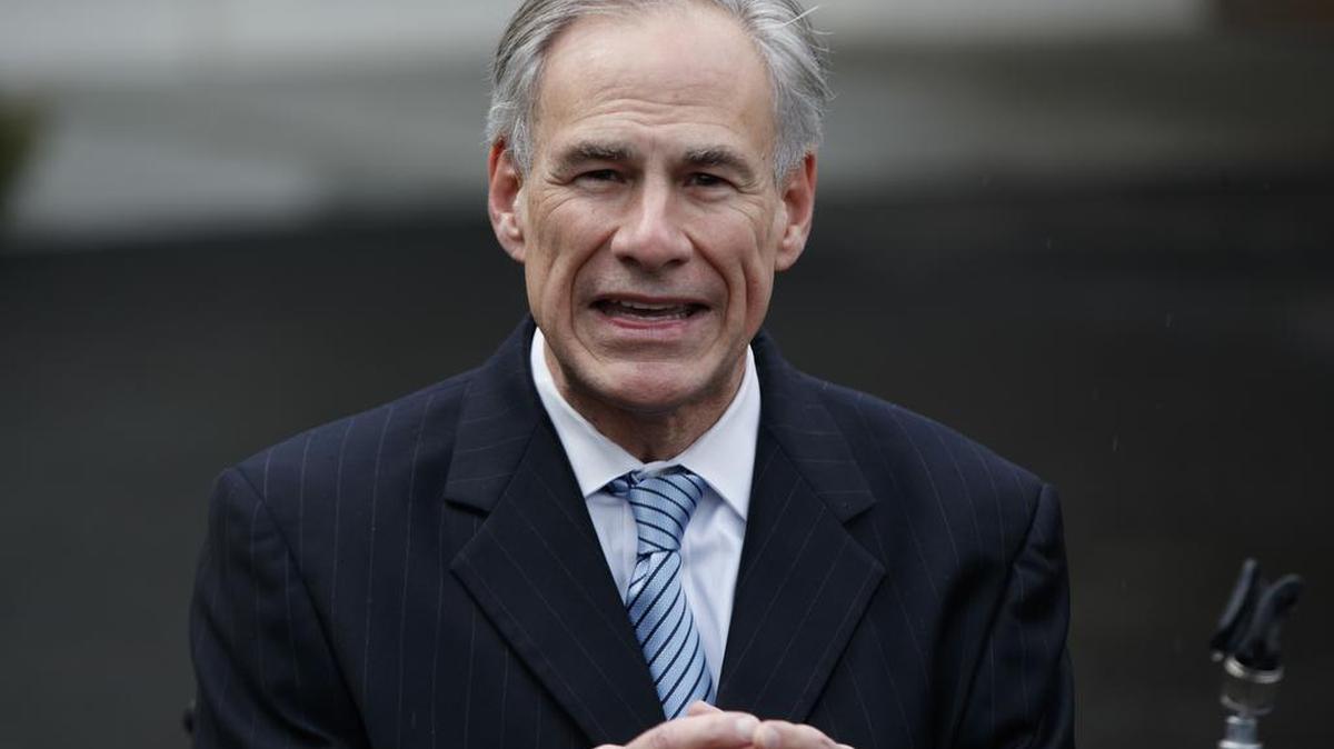 In this March 24 file photo, Texas Gov. Greg Abbott talks to reporters outside the White House in Washington. He said Thursday that there is still time for a deal to be struck to avert a special session of the Texas Legislature.