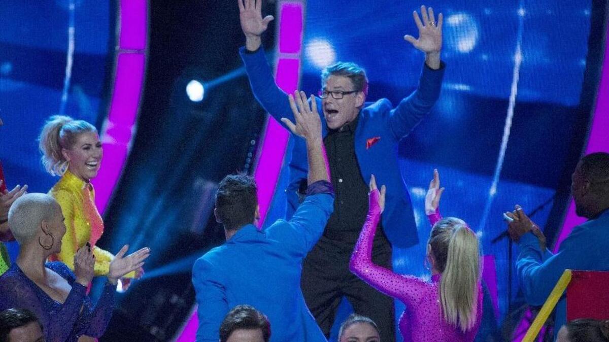 Rick Perry and five others are at the mercy of the show’s millions of weekly voters. Tuesday night’s results show begins at 7 p.m. on WFAA Channel 8 in North Texas.