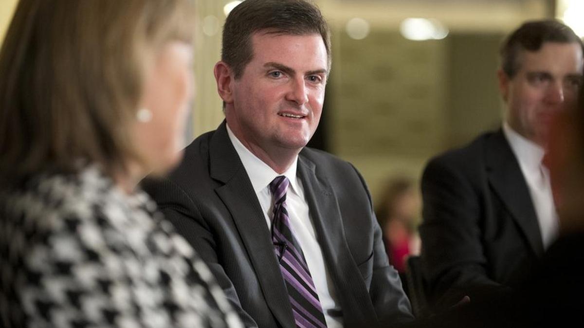 State Sen. Brandon Creighton, R-Conroe, at a Texas Tribune event in 2014.