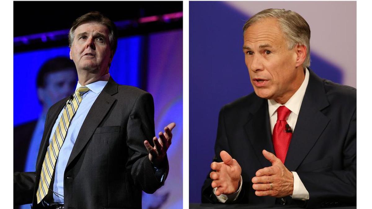 Lt. Gov. Dan Patrick and Gov. Greg Abbott. Patrick brushed aside speculation of a 2018 gubernatorial run at the end of Texas’ last legislative session, insisting he’d never challenge his “close friend” and fellow Republican Greg Abbott. But more than 18 months after that declaration to reporters, Patrick has meticulously moved to the governor’s right on many issues that GOP primary voters hold dear.