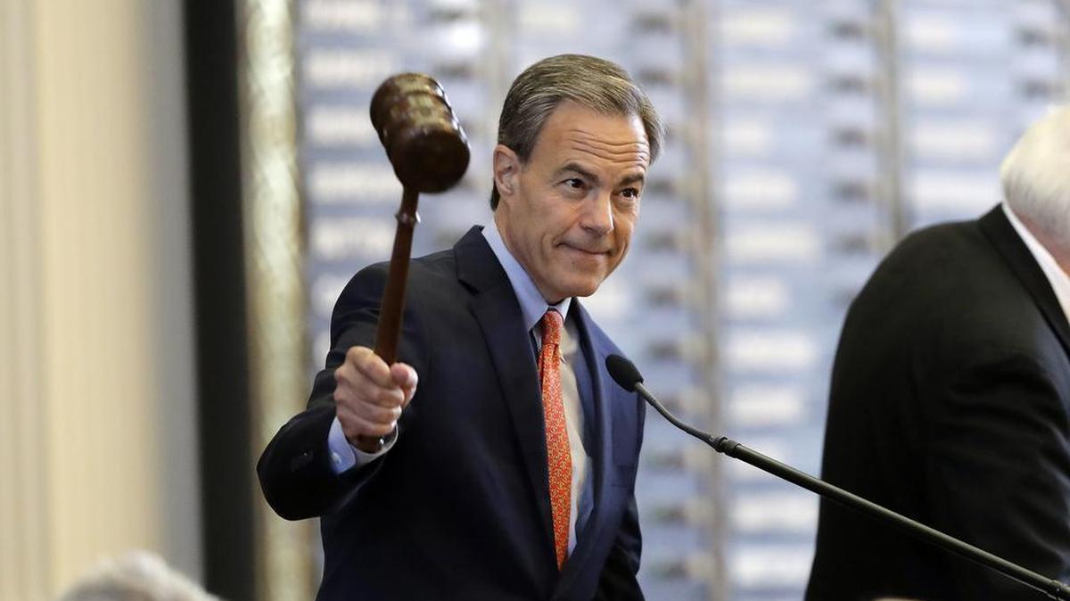 Texas Speaker of the House Joe Straus, R-San Antonio, says he won’t run for re-election.