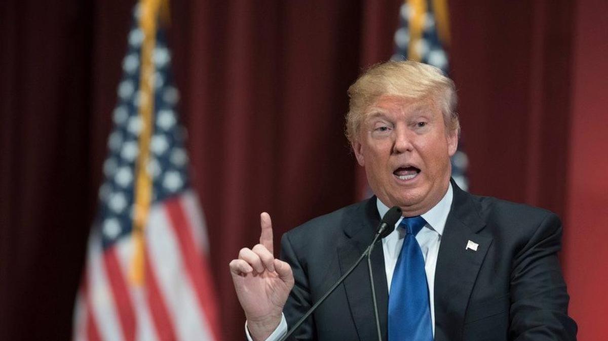 President Donald Trump's remark came during a meeting with sheriffs at the White House that included Rockwall County's Harold Eavenson.