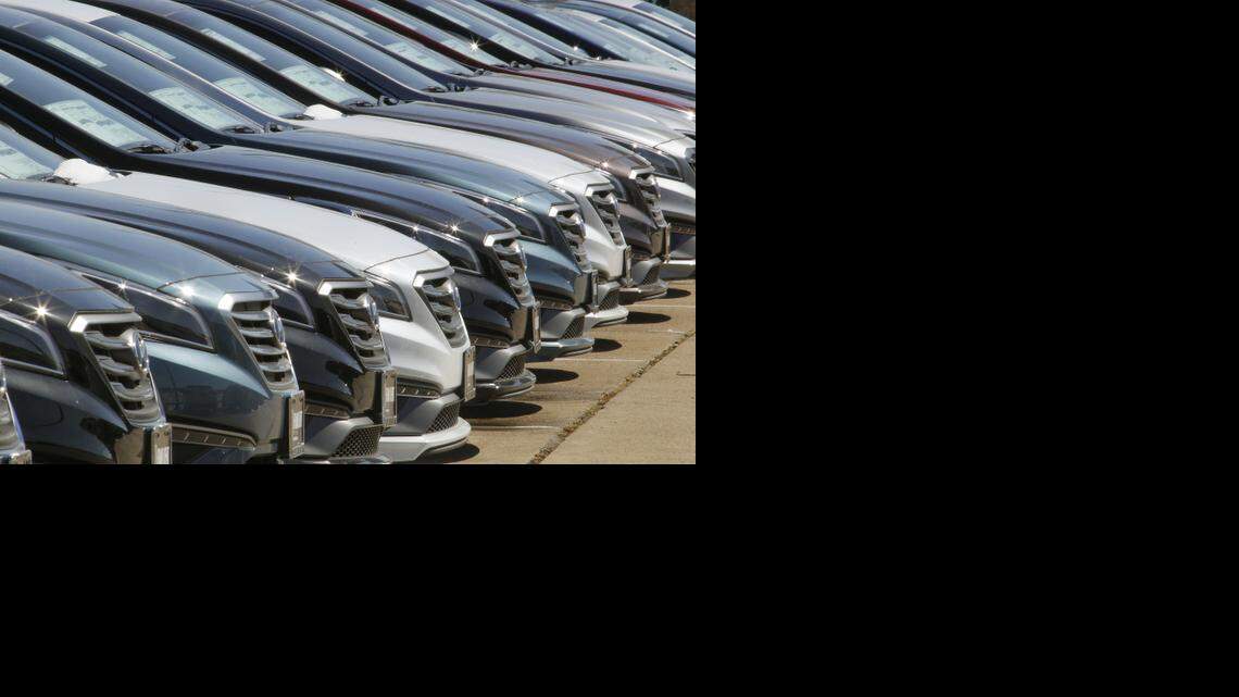
State Sen. Konni Burton, R-Colleyville, has filed a bill to let dealerships sell vehicles on both Saturdays and Sundays. This is the new car lot at Frank Kent Hyundai (9000 West Freeway), in Fort Worth. 
