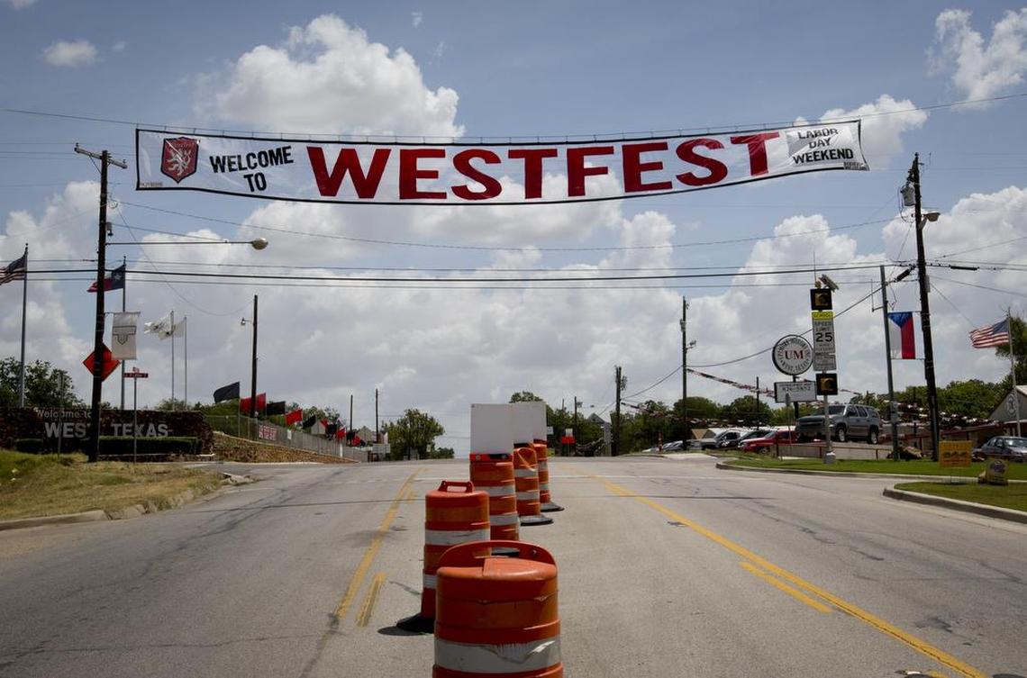 Residents of West will hold their annual festival, Westfest, this weekend. It gives residents a chance to take a break from the aftermath of the April 17 explosion and have a celebration. Preparations for the festival are underway on Wednesday, August 28, 2013. (Star-Telegram/Joyce Marshall)