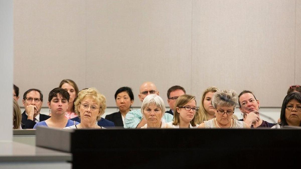 Health care providers, reproductive rights activists and anti-abortion groups attended a hearing on a proposed state rule that would require the cremation or burial of fetal remains.