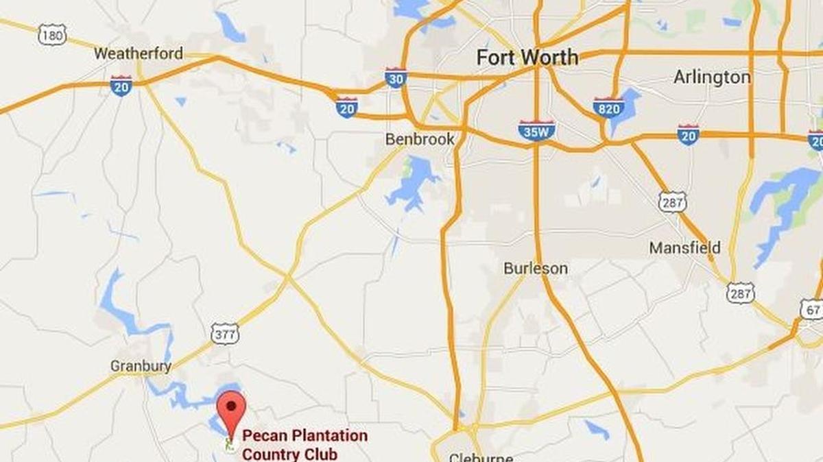 A two-year-old was pulled from the pool at Pecan Plantation Country Club on Thursday.