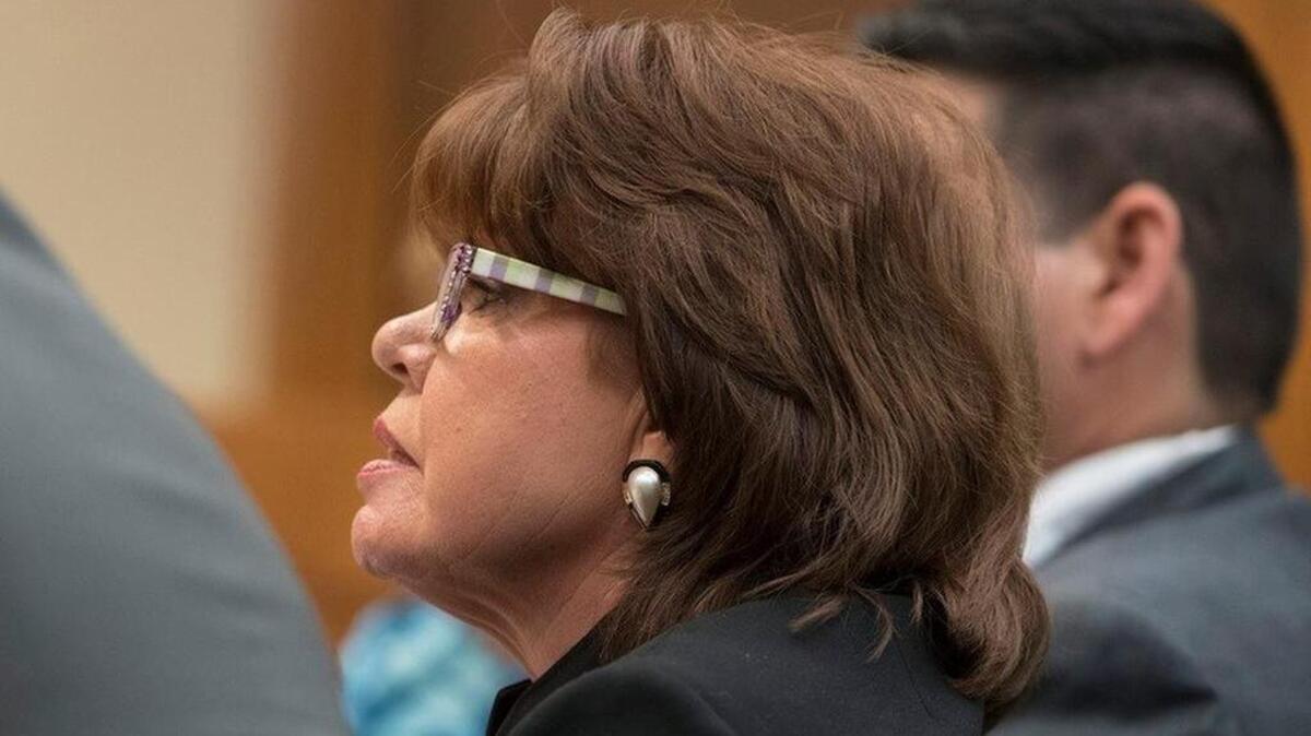 Texas Alcoholic Beverage Commission Executive Director Sherry Cook appears before the House Committee on General Investigating and Ethics on Thursday.