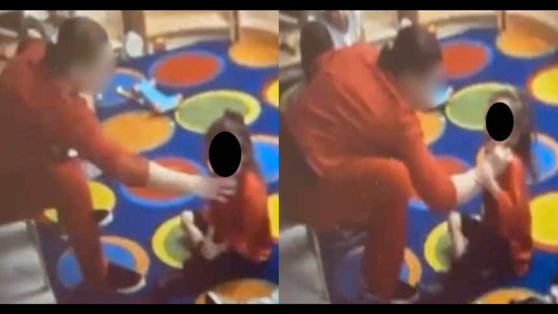 A former Texas YMCA day care employee is accused of physically abusing toddlers.