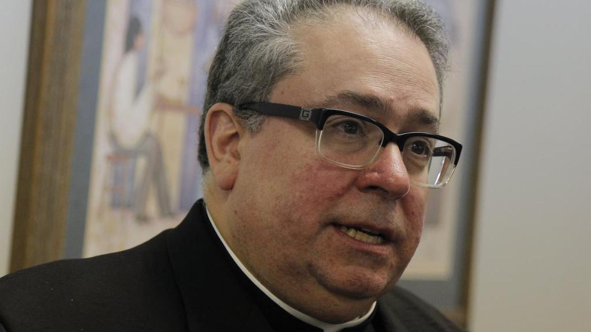 Fort Worth Bishop Michael Olson, pictured here in a file photo, has asked for the resignation of the head of Catholic Charities Fort Worth.