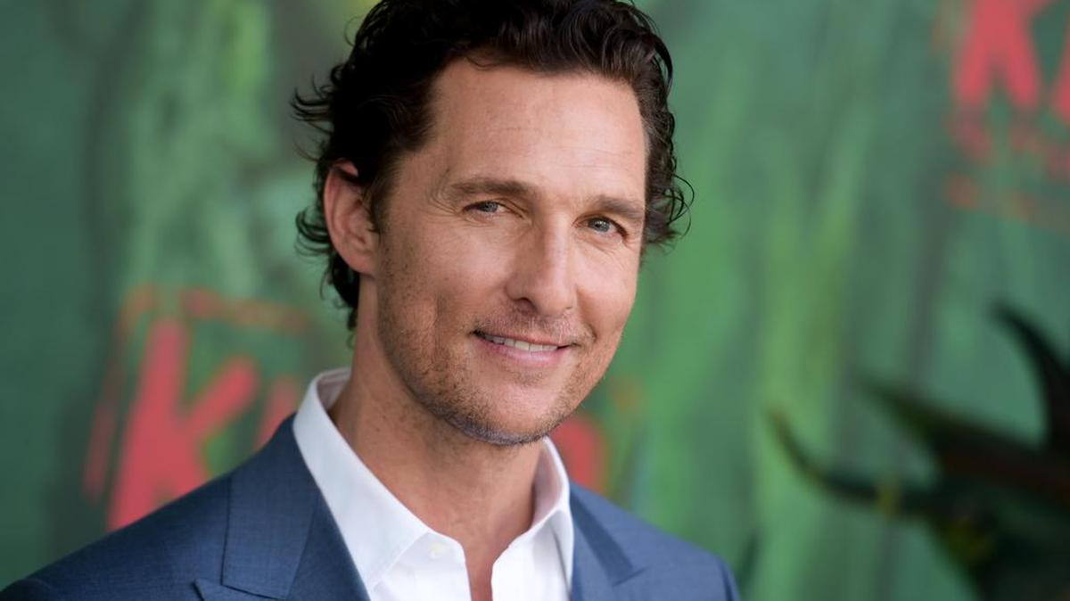 This is the second semester Matthew McConaughey has been involved with a film class at the school.