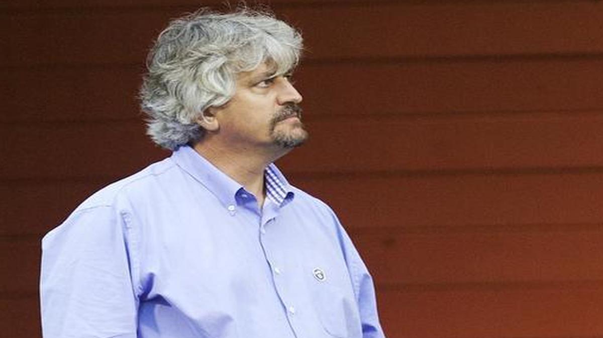 Trainer Steve Asmussen at Lone Star Park in Grand Prairie on May 25, 2015.