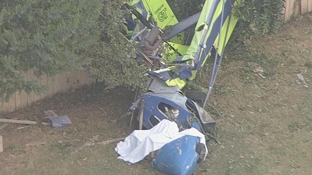 A 40-year-old Meridian man died when his Quicksilver GT-400 crashed into a fence at an apartment complex in Cleburne on Monday.