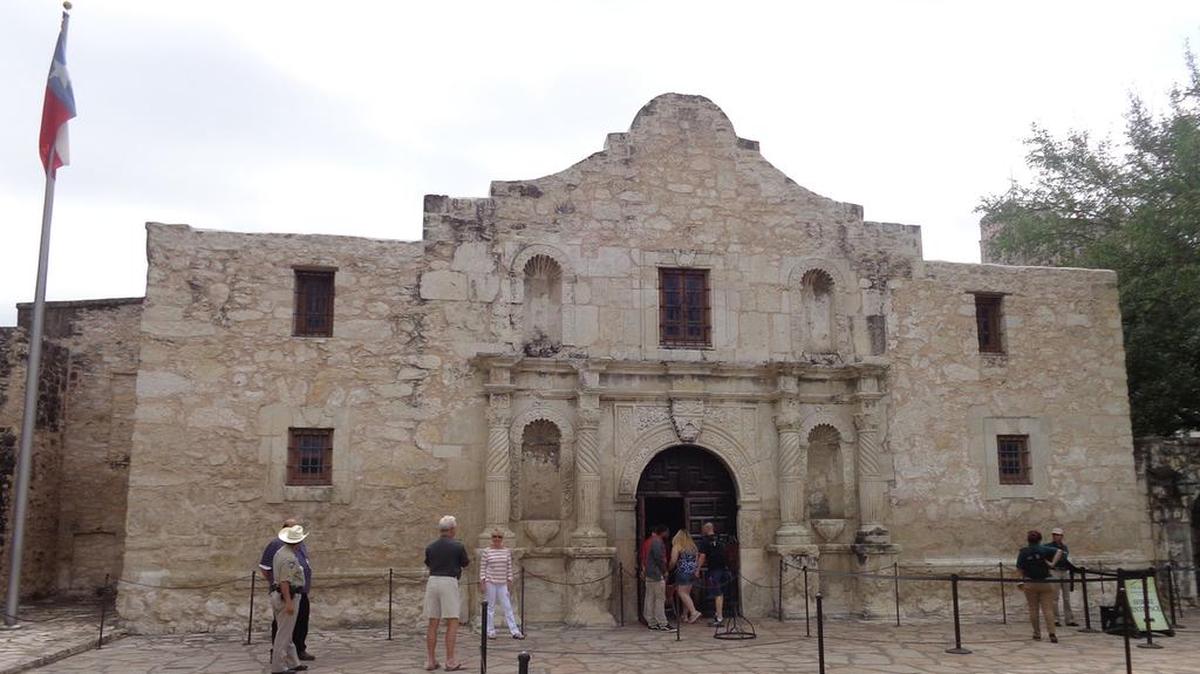 The Alamo in downtown San Antonio is the No. 1 tourist attraction in Texas and gets nearly 3 million visitors a year.