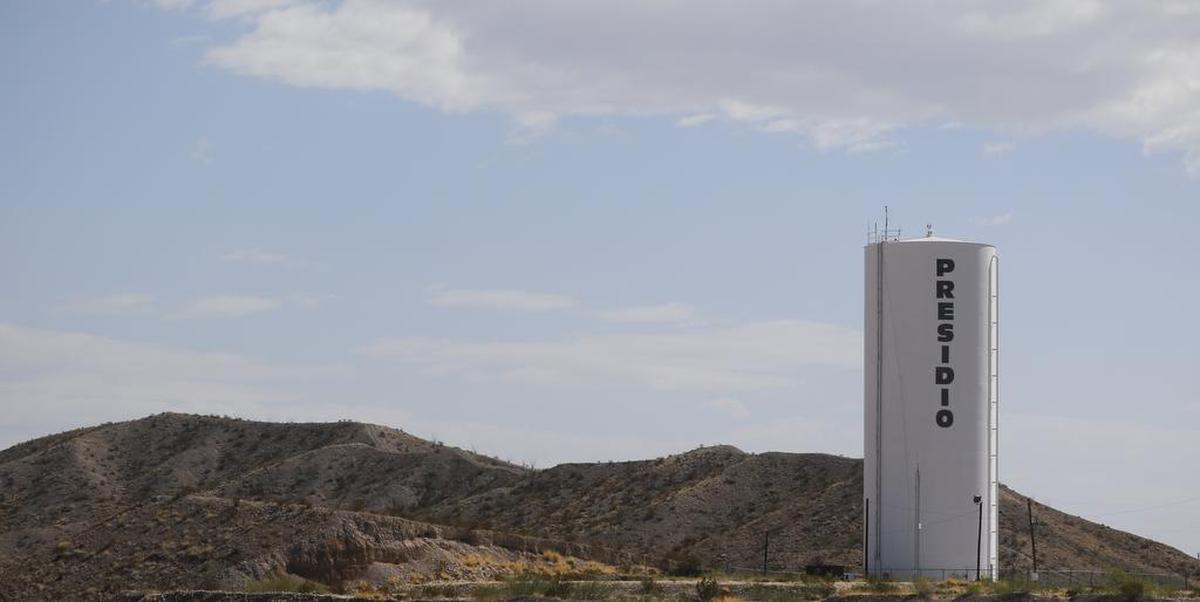 Presidio sits along the Rio Grande on the U.S.-Mexico border west of Big Bend.