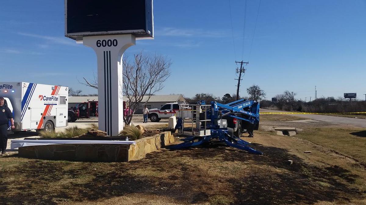 A Burleson man was accidentally electrocuted while working in Godley Wednesday afternoon.