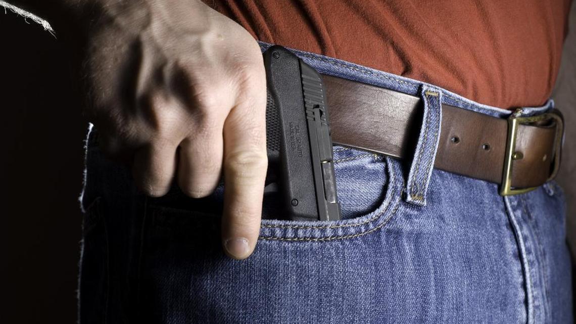 The Keene school district will allow specific employees to be armed with handguns next semester.