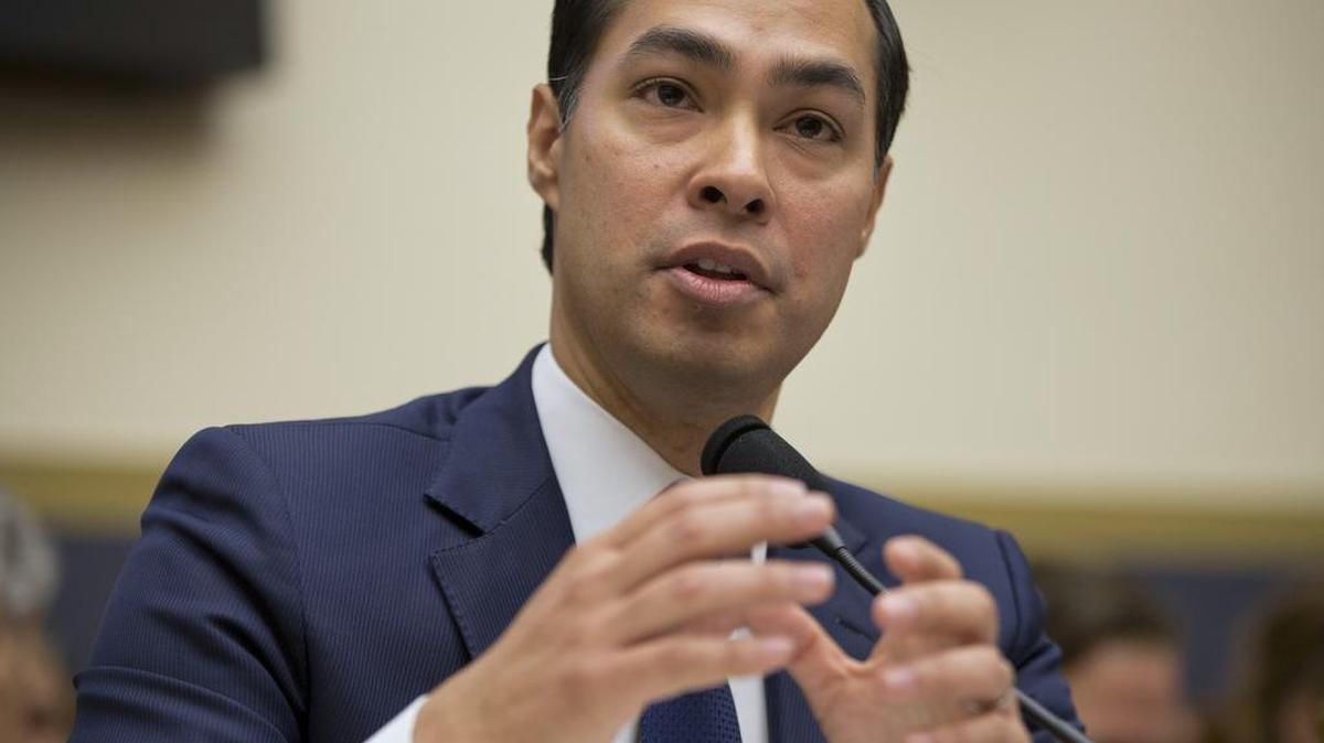 House and Urban Development Secretary Julian Castro testifies on Capitol Hill July 13 in Washington.