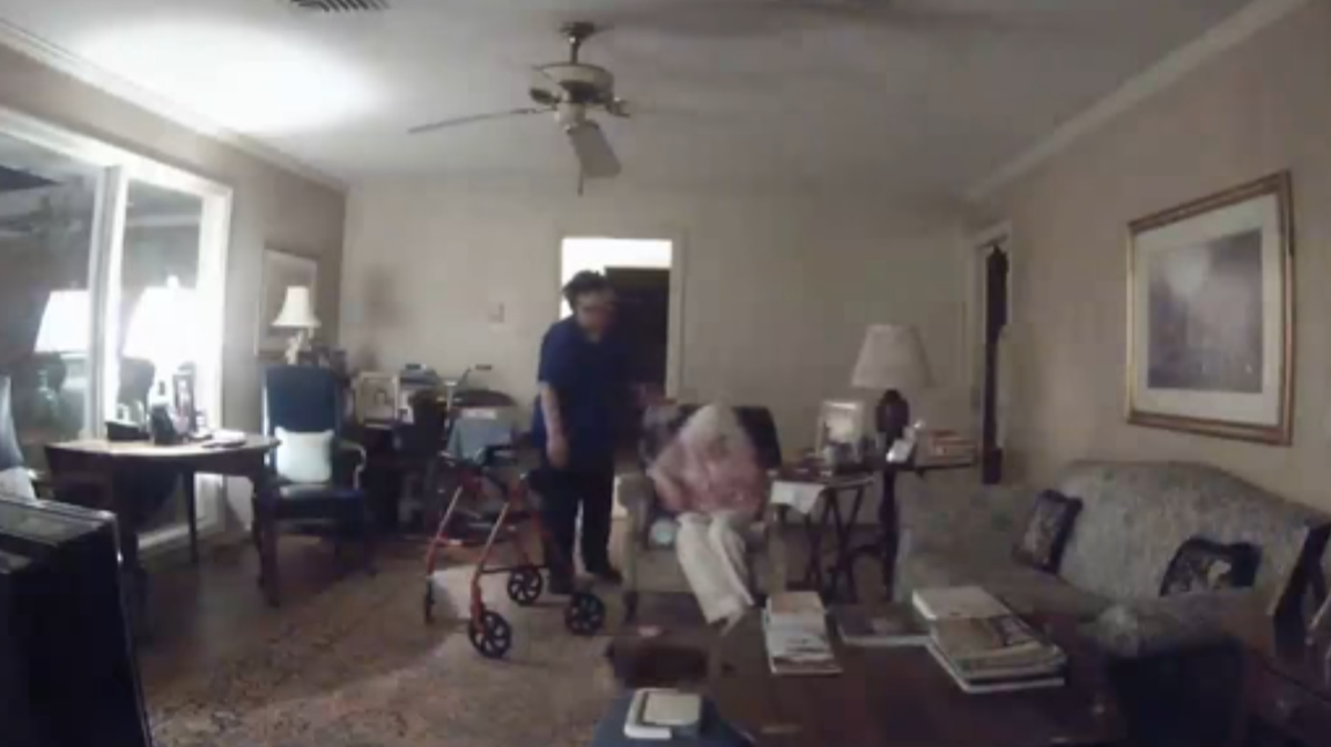 Caregiver Brenda Floyd was caught on video repeatedly hitting a 94-year-old Alzheimer’s patient. Earlier this week, the video was released by police in the search for Floyd. She was arrested Friday.