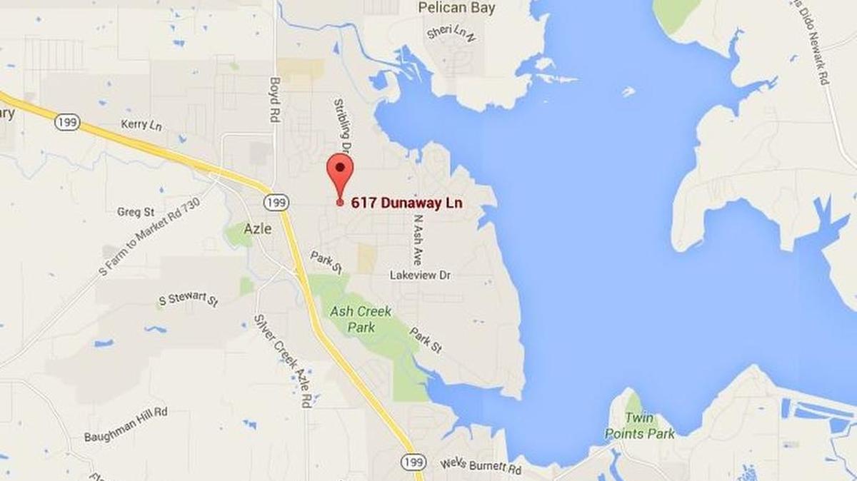 Azle police were investigating an apparent homicide at a home at 617 Dunaway Lane.