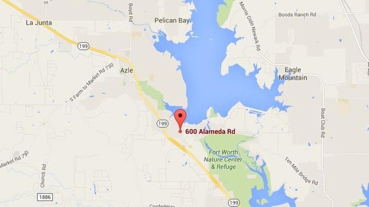 An Azle police officer fatally shot a male suspect in the 600 block of Alameda Road on Sunday night.