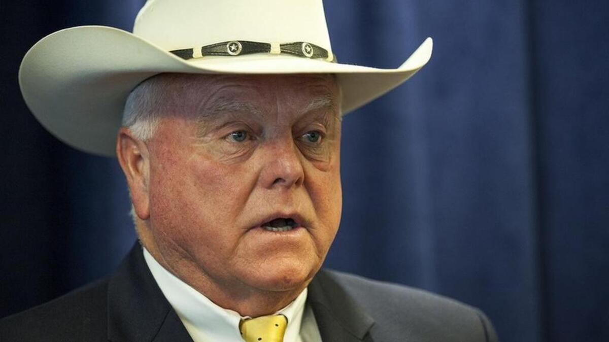 Texas Agriculture Commissioner Sid Miller in his office in Austin in September.
