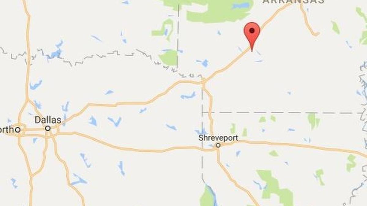 A plane that left McKinney crashed near Gurdon, Ark., on Thursday, officials said.