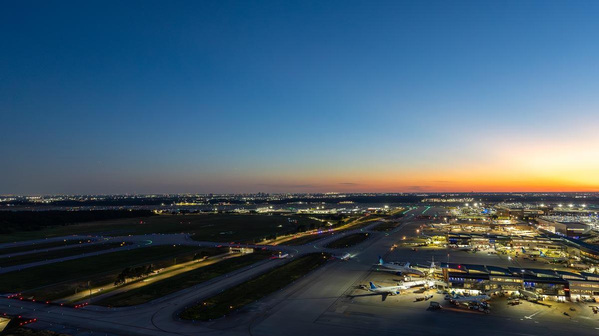 A Palestinian man is being held at the George Bush Intercontinental Airport despite having a valid visa, according to a civil rights group.