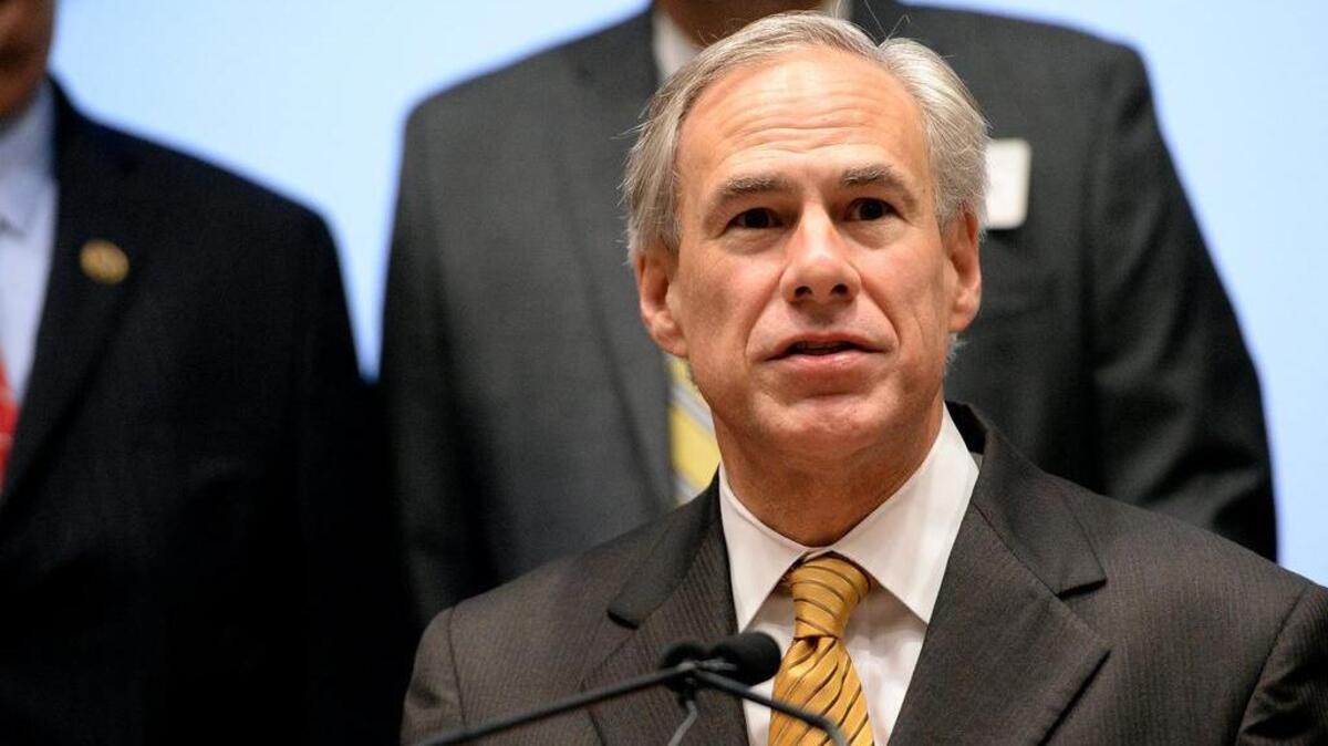 
Gov. Greg Abbott wrote to the state attorney general. 
