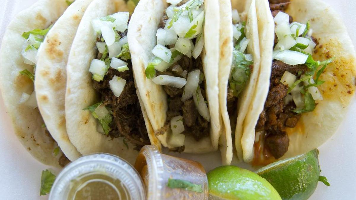 Tacos at Fuel City in Haltom City.