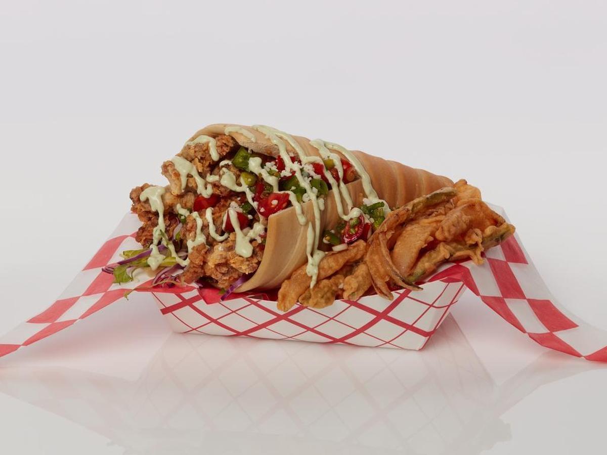 Fajita Fries are the most shareable fair food finalist.