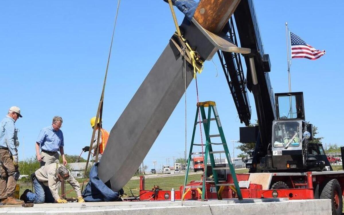 A giant Bowie knife will be unveiled Thursday in Bowie.