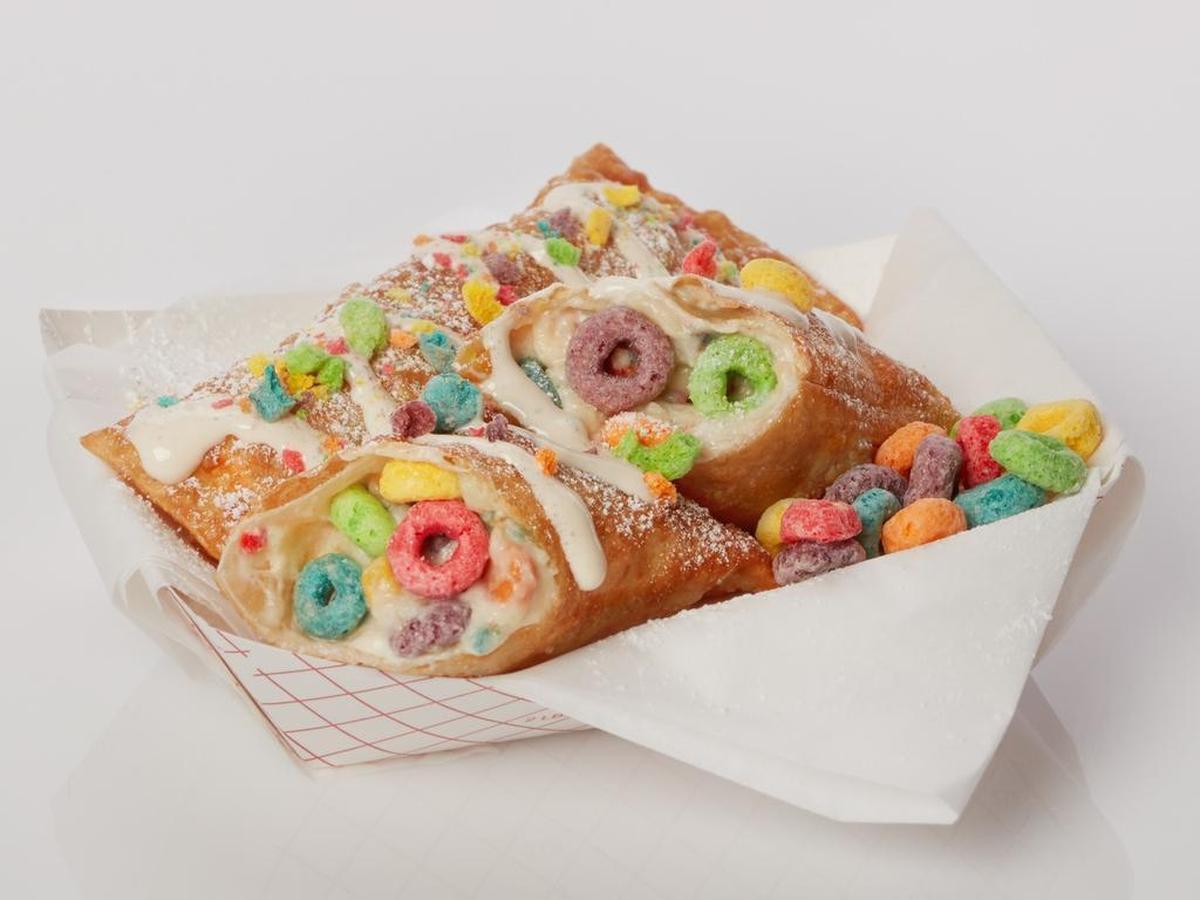 It’s okay to skip breakfast when going to the fair this year. Deep fried Froot Loops are here to save, or totally ruin, your morning.