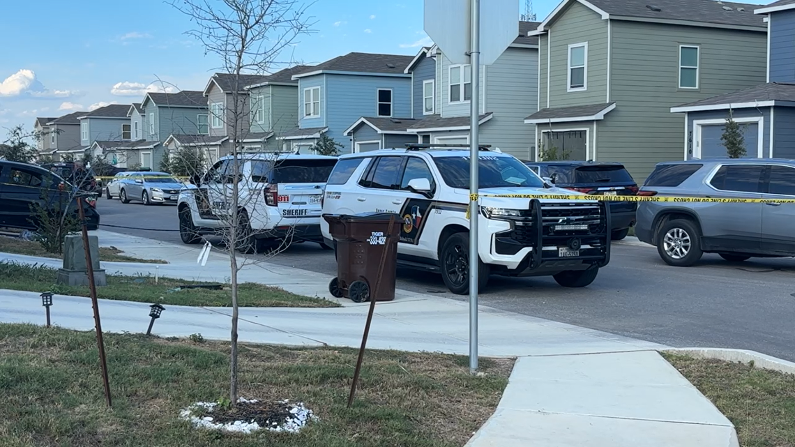 A mother said her two kids died from being in a hot car, officials said. The Bexar County sheriff said the story doesn’t add up.