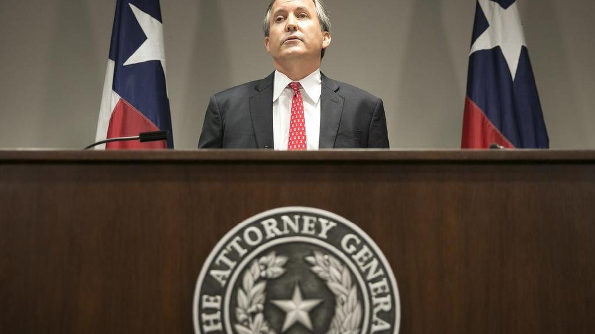 Attorney General Ken Paxton said the rule, announced earlier this year by the U.S. Department of Labor, is another example of Obama "trying unilaterally rewrite the law."