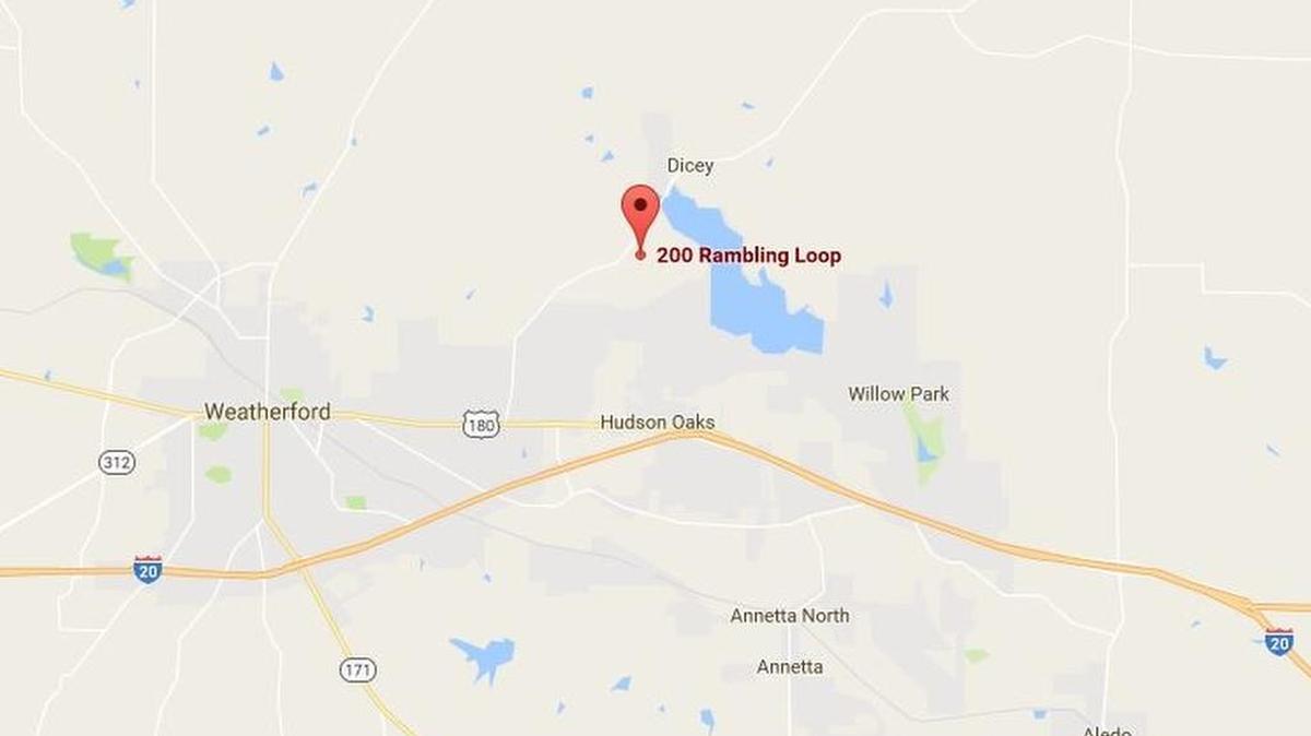 Two children died in a hot car near Lake Weatherford on Friday afternoon, officials said.