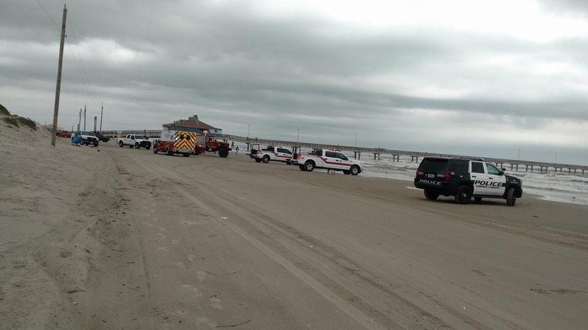 The area near the Bob Hall Pier in Corpus Christi was searched after a Mansfield teenager disappeared in the water there in April. Tragedy struck near the pier again on Wednesday.