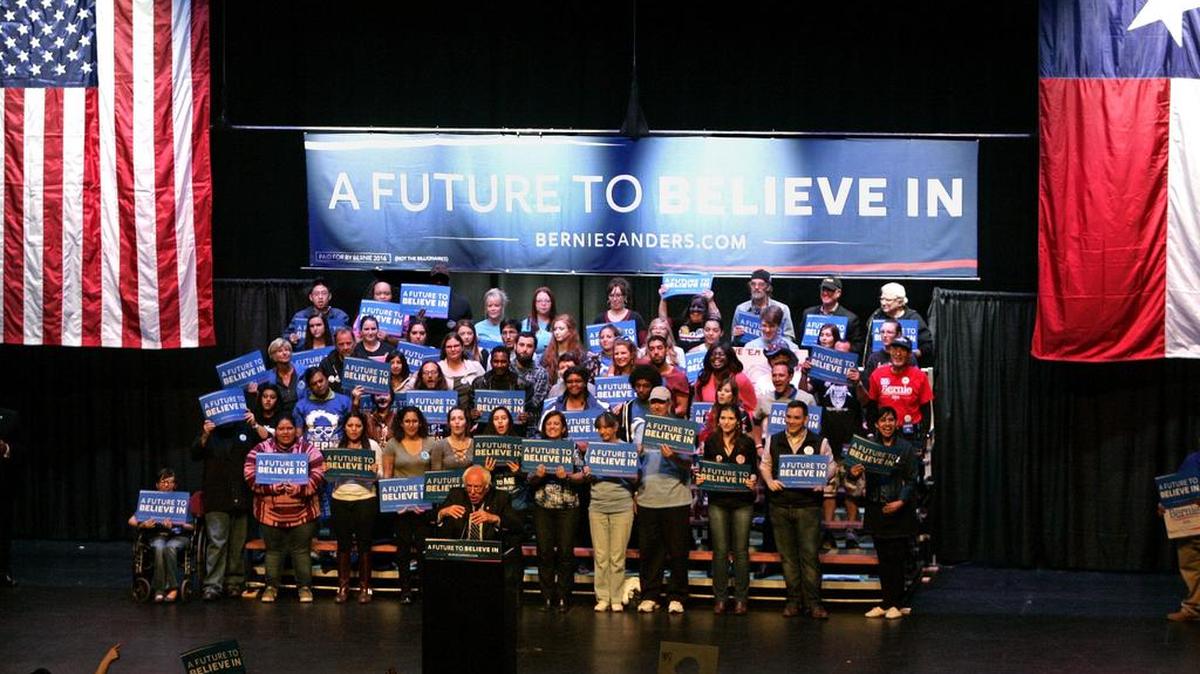 Revolution Texas will promote causes at the state level that align with Bernie Sanders' priorities during his campaign, which included reducing income inequality, making college debt- and tuition-free, and overhauling the campaign finance system.