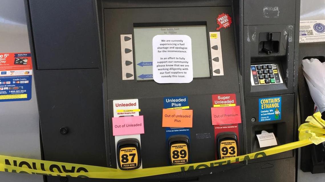 Gas still harder to find, but not as bad as last week