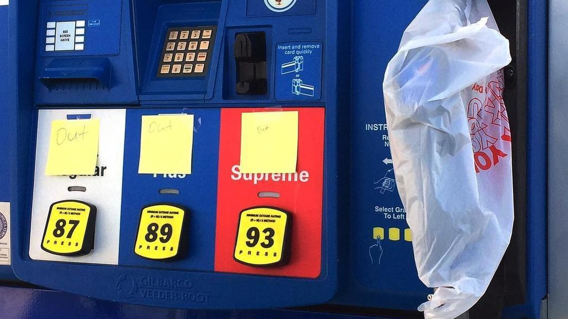 Gasoline may be in short supply and selling for nearly $3 a gallon for weeks