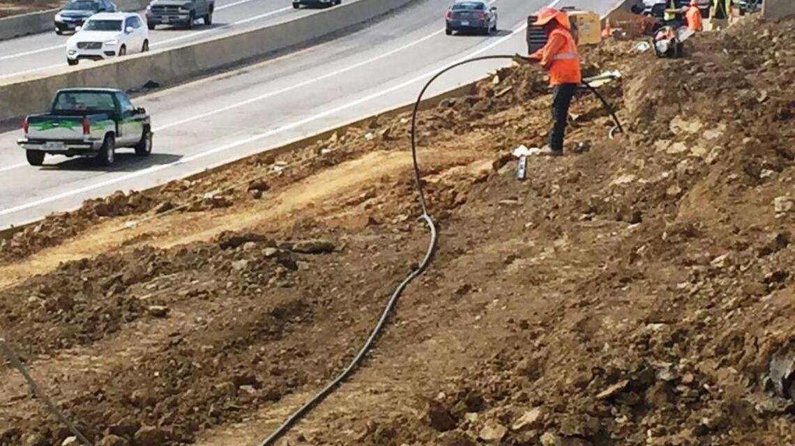 Bridge demolition this weekend on highway 183 in Irving