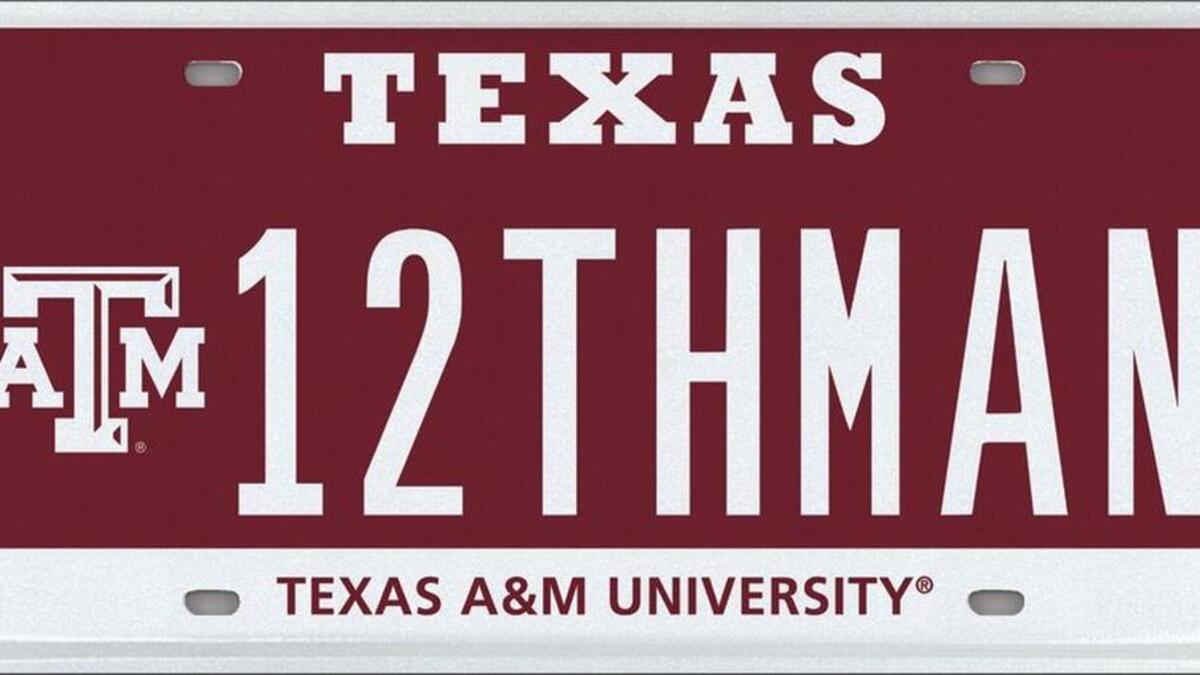 Texans put $100 million in fund for specialty license plates | Fort ...