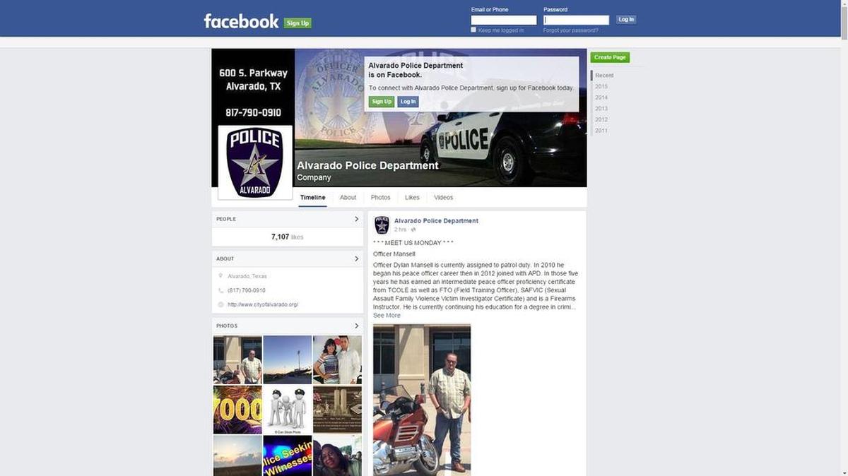 
The Alvarado police took down a Facebook page after posting a long comment critcizing a Burleson youth coach.
